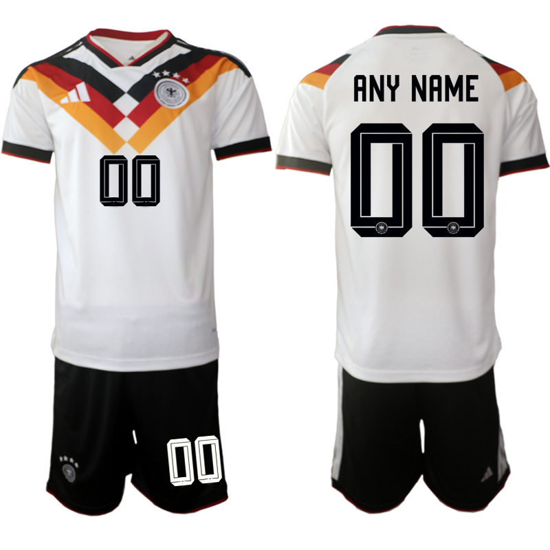 Men custom Germany home style 2026 World Cup Soccer jersey